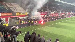 MVV  RODA JC Holland Limburgse derby hooligans riots [upl. by Deyas]