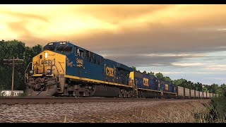 TRAINZ  Riverton 13 building Rolling down south on The Conway [upl. by Raffarty]