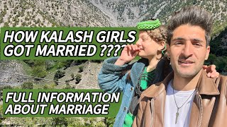 Kalash girl marriage system  how kalash get married [upl. by Elraet309]