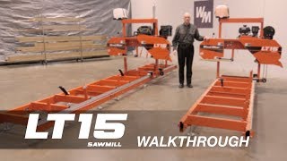 LT15 Portable Sawmill Walkthrough  WoodMizer [upl. by Riamu]