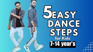 Dance tutorial 2  dance class for 714 year kids  5 easy Steps dance video for beginners  IDW [upl. by Ern116]