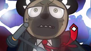 Aggretsuko  Retsukos Part  Haida vs Retsuko  Japanese Dub [upl. by Huberman]