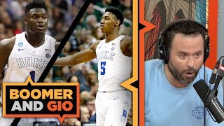 Pelicans set to REUNITE RJ Barrett and Zion Williamson  Boomer amp Gio [upl. by Tibbitts]