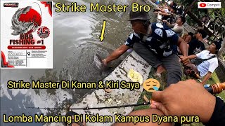 Kolam Universitas Dyana Pura di Serbu Pemancing Manter Naik Kanan Kiri [upl. by Cordelie543]