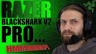 RAZER BLACKSHARK V2 Pro ESports Headset Mic Test and Review [upl. by Savannah]