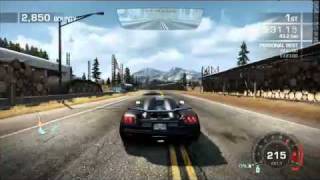 Nfs Hot Pursuit 2010 Seacrest Tour Record 125794 [upl. by Aidroc685]