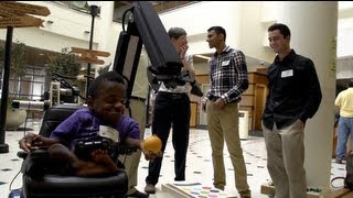 Rice engineering team delivers robotic arm to Houston area teenager [upl. by Alderman]