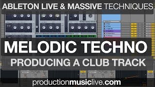 Melodic Deep Techno w Ableton  Massive Francois  Giants  Tutorial Project File available [upl. by Elwira]