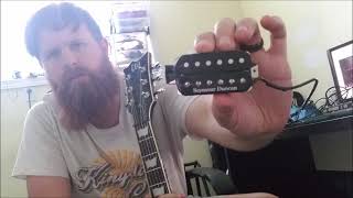 GFS pickups Surf 180 demo in LTD guitar [upl. by Guthrie]