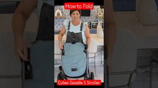 How to FOLD the Cybex Gazelle S Stroller [upl. by Marfe]