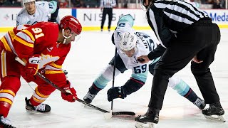 Kraken  Flames 930  NHL Preseason Highlights 2024 [upl. by Eicart]