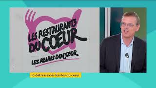 Mediatico sur France Info TV  Le cri dalarme des Restos du Coeur [upl. by Ikram287]