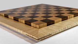 How I made two Regulation Size End Grain Chess Boards [upl. by Kursh]