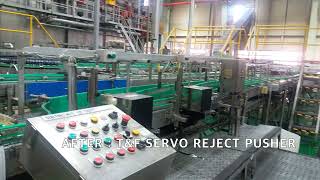 TampF SERVO REJECT PUSHER BOTTLE REJECTOR [upl. by Orelee]