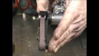 Fixing HF Central Pneumatic 38 X 13 inch Belt Sander [upl. by Nuyh]