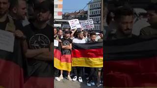 Solingen 31082024 🇩🇪 Zahlreiche Syrer aus NRW distanzieren sich von Terror und zeigen Solidarität [upl. by Galliett586]