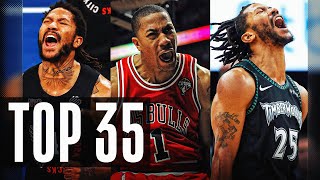 Derrick Roses Top 35 Career Plays [upl. by Teahan]