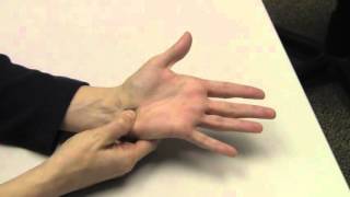 Basic Training of IAFM for Massage Therapists and self treatment for carpal tunnel [upl. by Yorle]