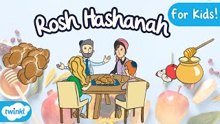 What is Rosh Hashanah  Rosh Hashanah for Kids  Jewish New Year [upl. by Jacquette]