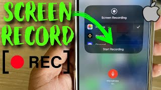 How to add screen record on iPhone [upl. by Notlem645]