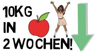 10kg in 2 Wochen abnehmen Wie schnell kann man abnehmen [upl. by Berard757]