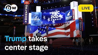 LIVE Republican National Convention 2024 Day 1  DW News [upl. by Narud]