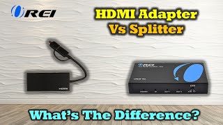 HDMI Splitter vs HDMI Extended Display Adapter  Dual Monitor  SplitExtend [upl. by Blayze]