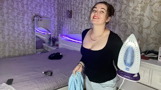 ASMR IRONING HUSBAND’S Shirts [upl. by Gnoc]