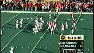 Oklahoma at 1 Nebraska  1995  Football [upl. by Assillam57]