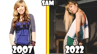 iCarly Antes y Después 2022  iCarly Nombre Real Edad y Compañero de Vida [upl. by Yhtak562]