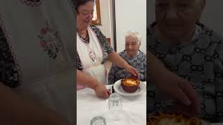 Preparo i maccheroni al tegamino a fine video l’assaggio di nonna Santa 96 anni [upl. by Acnaiv]