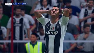 Je joue à FIFA 19 en 2024  JUVENTUS VS BARCELONE FC [upl. by Mccurdy]