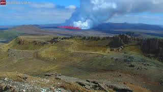 May 29 2024 The first hour of the new eruption near Grindavik Iceland [upl. by Carney]