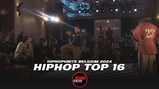 ELISE VS JONZY  1VS1 HIPHOP TOP 16  HIPHOPUNITE BELGIUM 2024 [upl. by Nuaj1]