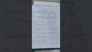 pipe insulation work calculation in meter square [upl. by Assertal158]