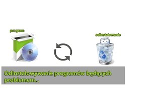 Odinstalowywanie programów będących problemem [upl. by Ragnar]