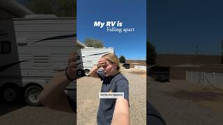 RV Disaster The Day Everything Fell Apart rvlife rvliving shorts [upl. by Ariaic716]