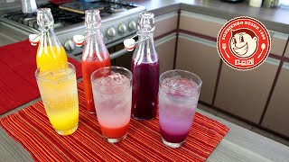 Sodas Italianas  Como hacer Sodas Italianas  El Guzii [upl. by Retse560]