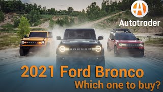 The new Ford Bronco  Which one should you buy  Autotrader [upl. by Yarehs]