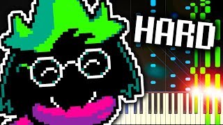 FIELD OF HOPES AND DREAMS from DELTARUNE  Piano Tutorial [upl. by Eilzel]