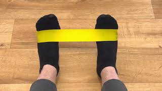 Mini band ankle eversion exercise [upl. by Eilasor]