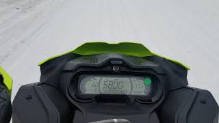 2020 Skidoo New Gauge  Renegade 900 Ace Turbo [upl. by Benson]