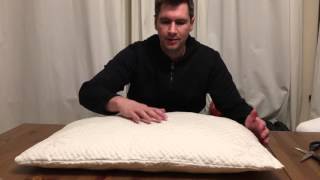 Snuggle Pedic Pillow review [upl. by Bodi]