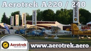 Aerotrek Light Sport Aircraft Aerotrek A220 A240 Deland Sport Aviation Expo [upl. by Vandyke]