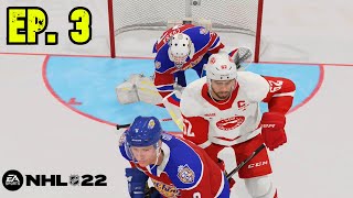 NHL 22  Be a Pro Enforcer EP3  NHL Entry Draft [upl. by Zetroc]