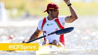 Final K1M 1000m Sprint 1  MontemorOVelho 2015 [upl. by Paulina]