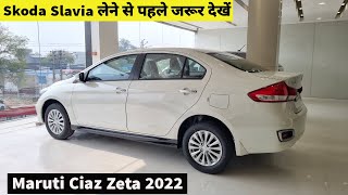 Maruti Ciaz Zeta 2022 Review Interior Features On Road Price  Amar Drayan [upl. by Aliban]