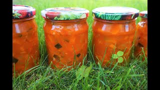 Labai skani daržovių mišrainė žiemai  Konservuotų daržovių receptas  Mišrainė  Canned vegetables [upl. by Cheria]