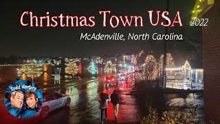 Christmas Town USA 2022  McAdenville North Carolina [upl. by Ennaear]