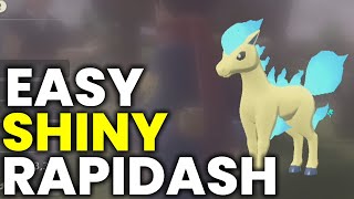 How To Easily Get A Free Shiny Rapidash  Pokemon Legends Arceus [upl. by Zealand]